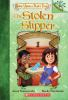 Book cover for "The stolen slipper".