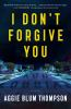 Book cover for "I don't forgive you"
