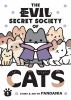 Book cover for "The Evil Secret Society of Cats".