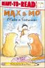 Book cover for "Max & Mo make a snowman".