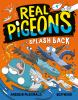 Book cover for "Real Pigeons splash back".
