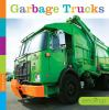 Book cover for "Garbage trucks".