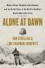 Book cover for "Alone at dawn"