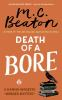 Book cover for "Death of a bore".