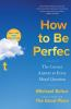Book cover for "How to be perfect"