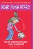 Book cover for "Never underestimate your dumbness".