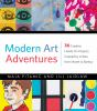 Book cover for "Modern art adventures"