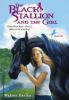 Book cover for "The black stallion and the girl".