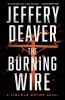 Book cover for "The burning wire".