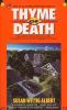 Book cover for "Thyme of death".