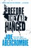 Book cover for "Before they are hanged".