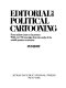 Book cover for "Editorial and political cartooning".
