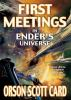 Book cover for "First meetings in Ender's universe".