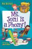 Book cover for "Ms. Joni is a phony!".