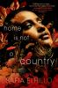 Book cover for "Home is not a country"