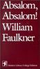 Book cover for "Absalom, Absalom!"