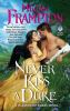 Book cover for "Never kiss a duke"