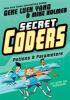 Book cover for "Secret coders".