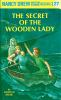 Book cover for "The secret of the wooden lady".