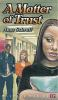 Book cover for "A matter of trust"
