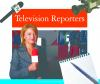 Book cover for "Television reporters".