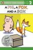 Book cover for "A pig, a fox, and a box"