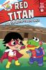 Book cover for "Red Titan and the never-ending maze".