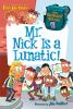 Book cover for "Mr. Nick is a lunatic!".