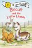 Book cover for "Biscuit and the little llamas".