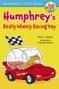 Book cover for "Humphrey's really wheely racing day"