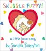 Book cover for "Snuggle Puppy".