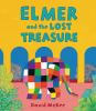 Book cover for "Elmer and the lost treasure".