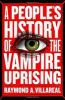 Book cover for "A people's history of the vampire uprising"