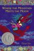 Book cover for "Where the mountain meets the moon".