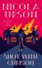 Book cover for "Shot with crimson".