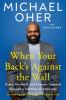 Book cover for "When your back's against the wall"
