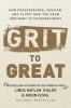 Book cover for "Grit to great"