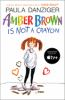 Book cover for "Amber Brown is not a crayon".