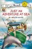 Book cover for "Just an adventure at sea".