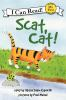Book cover for "Scat, cat!"