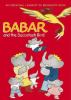 Book cover for "Babar and the succotash bird".