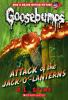 Book cover for "Attack of the jack-o'-lanterns".