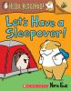 Book cover for "Let's have a sleepover!".