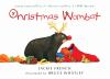 Book cover for "Christmas wombat".