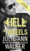 Book cover for "Hell on Wheels".