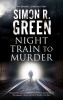 Book cover for "Night train to murder".