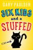 Book cover for "Six kids and a stuffed cat"