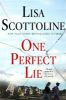 Book cover for "One perfect lie"