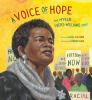 Book cover for "A voice of hope"