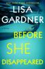 Book cover for "Before she disappeared"